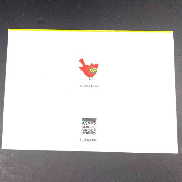 Set of 8 Vintage Paper Magic Group Owls & Stockings Pop-Up 3D Christmas Cards - Picture 8 of 9